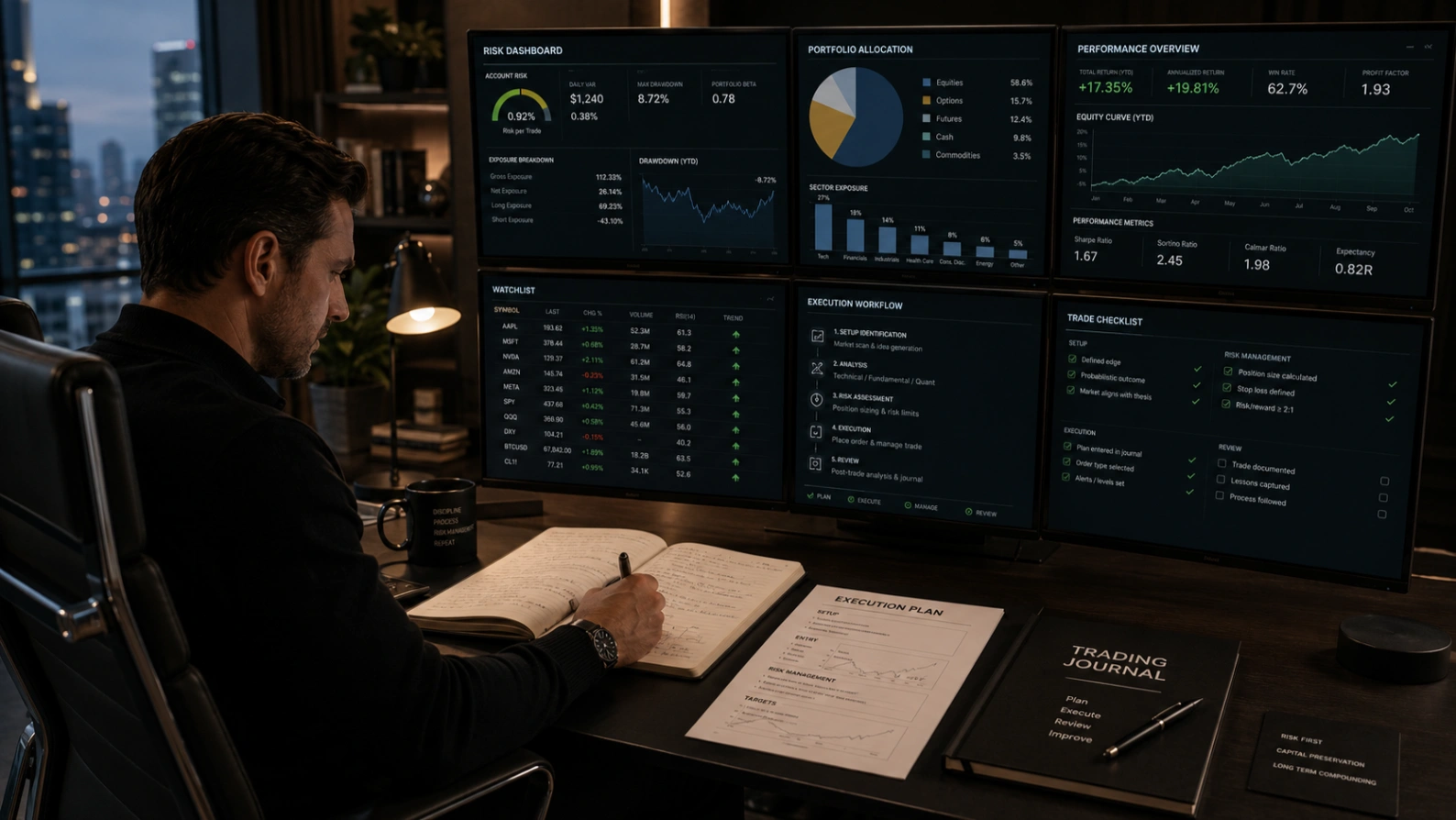 Trading discipline for building long-term wealth