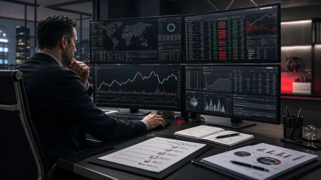 Valeron Markets turning macro sector technical and risk data into trading decisions