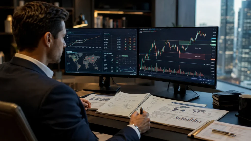 Macro data combined with technical execution for disciplined trading decisions