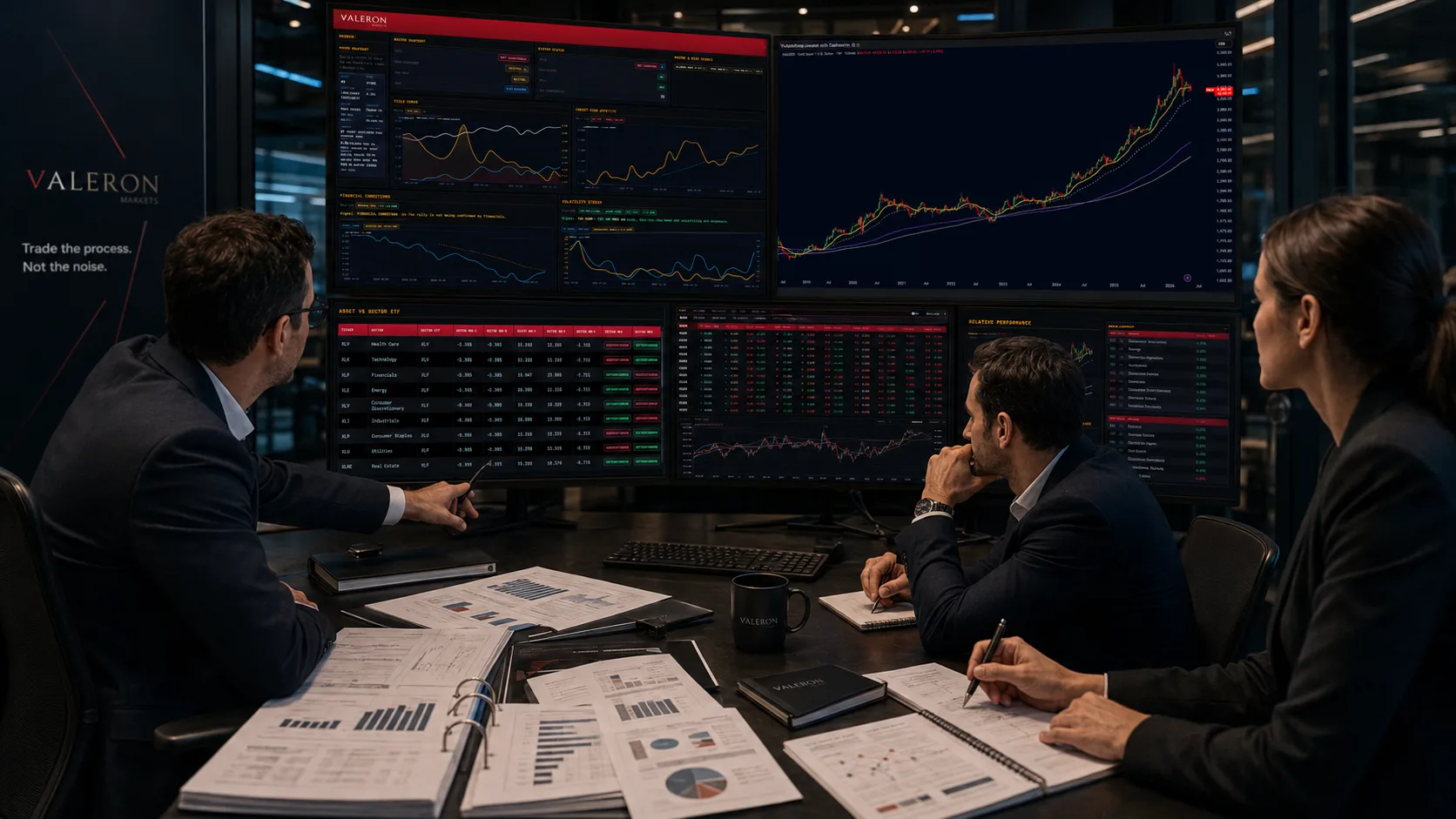 Analyze stocks like a trader using sector strength, macro context, and risk control