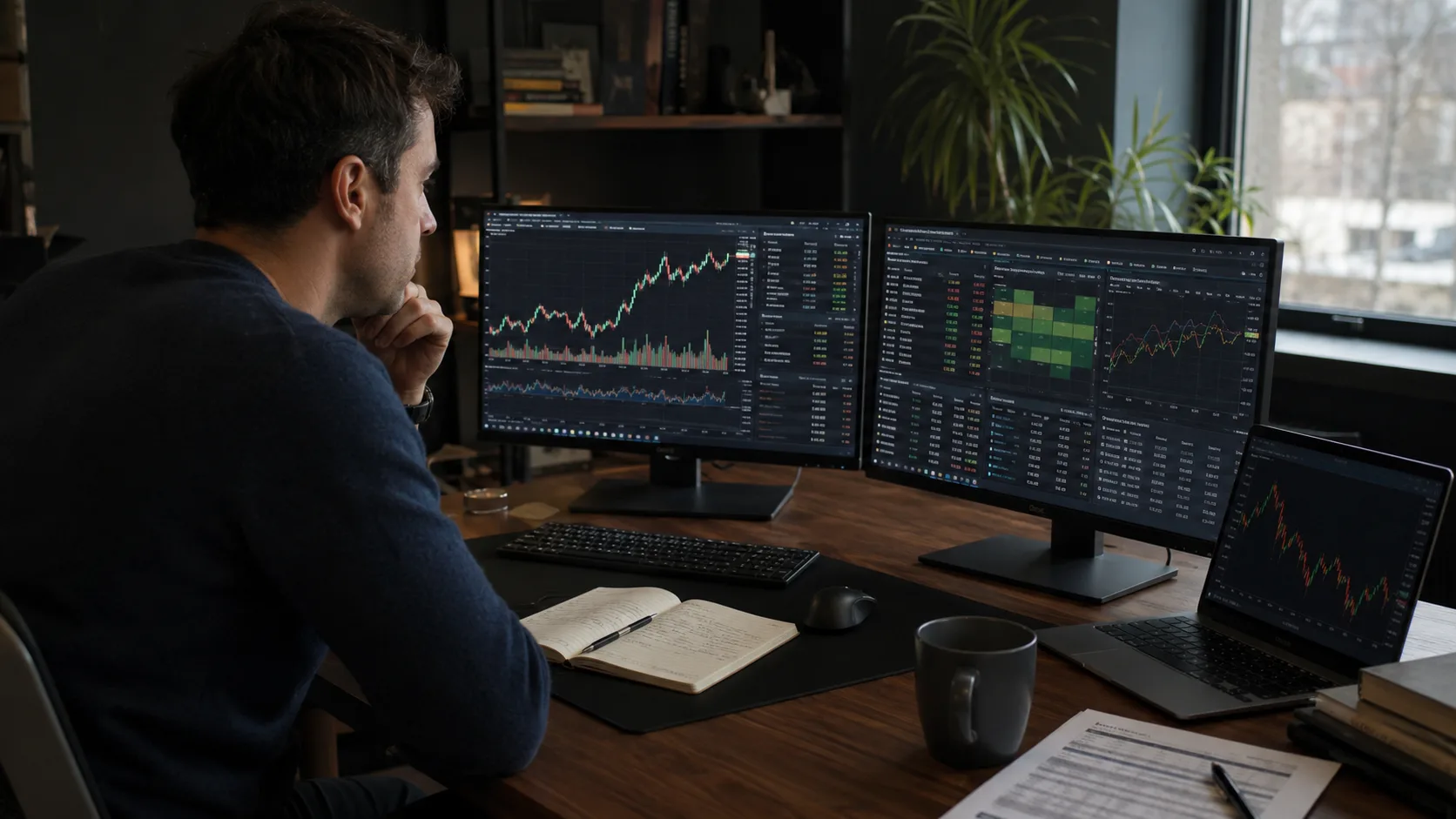 build a trading watchlist with realistic Valeron dashboard charts spreadsheets and trading tools