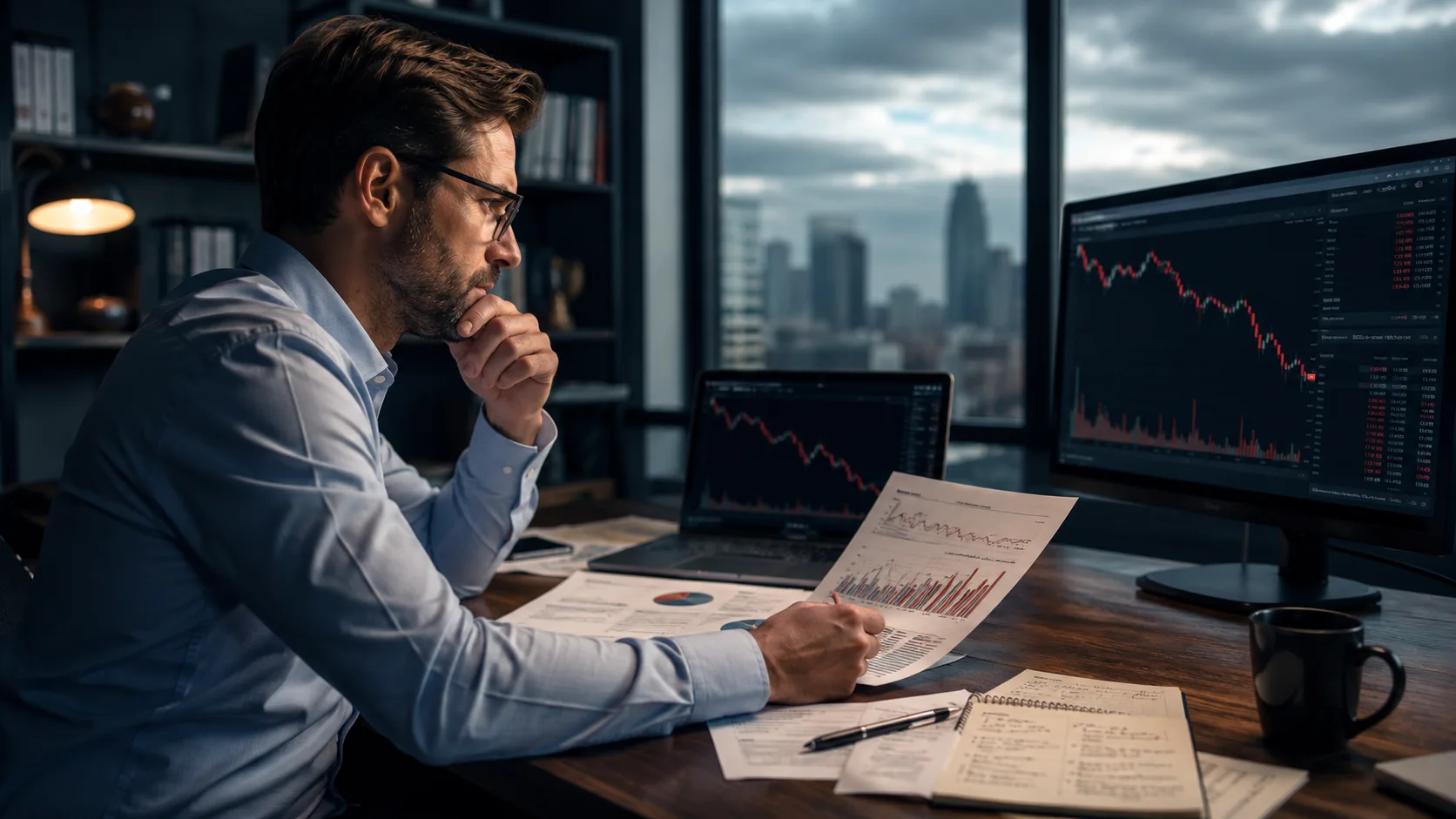 Blind buy and hold risk during a hostile market environment