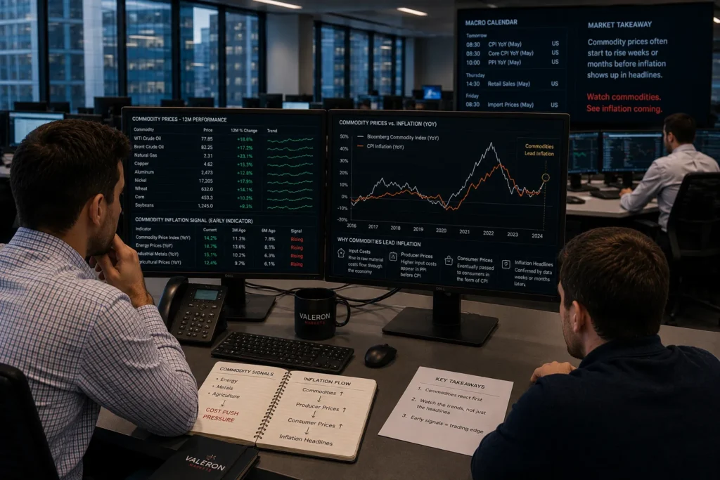 Commodities signaling inflation pressure before economic headlines