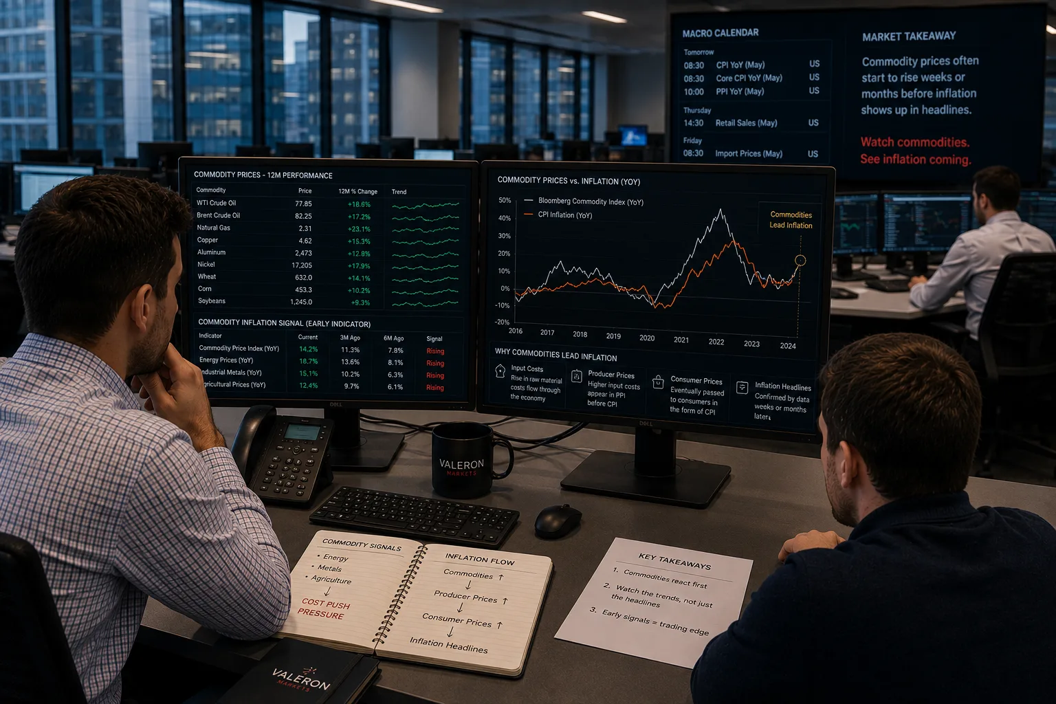 Commodities signaling inflation pressure before economic headlines
