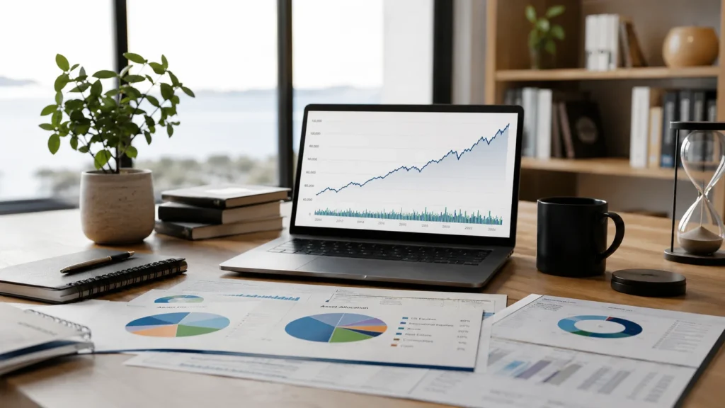 ETFs for wealth building through diversified long term market exposure