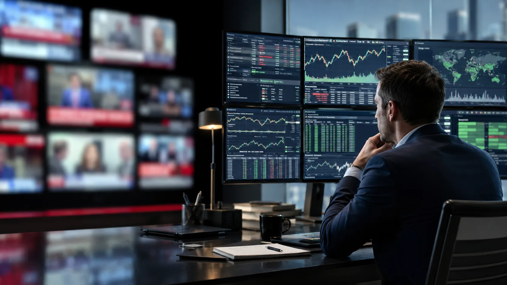 Quantitative market data beating emotional narratives in professional analysis