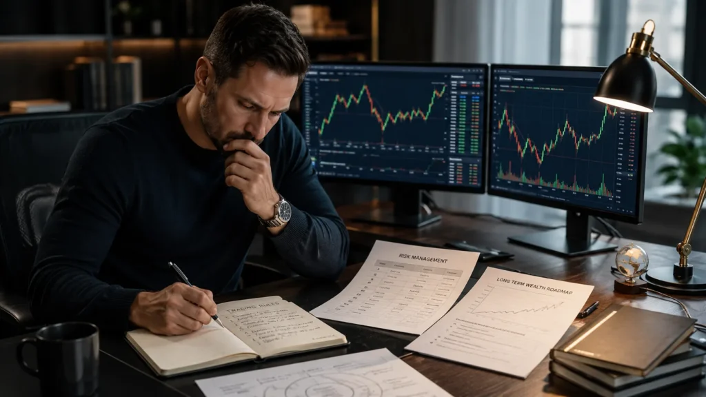 Trading discipline as the foundation of long term wealth building