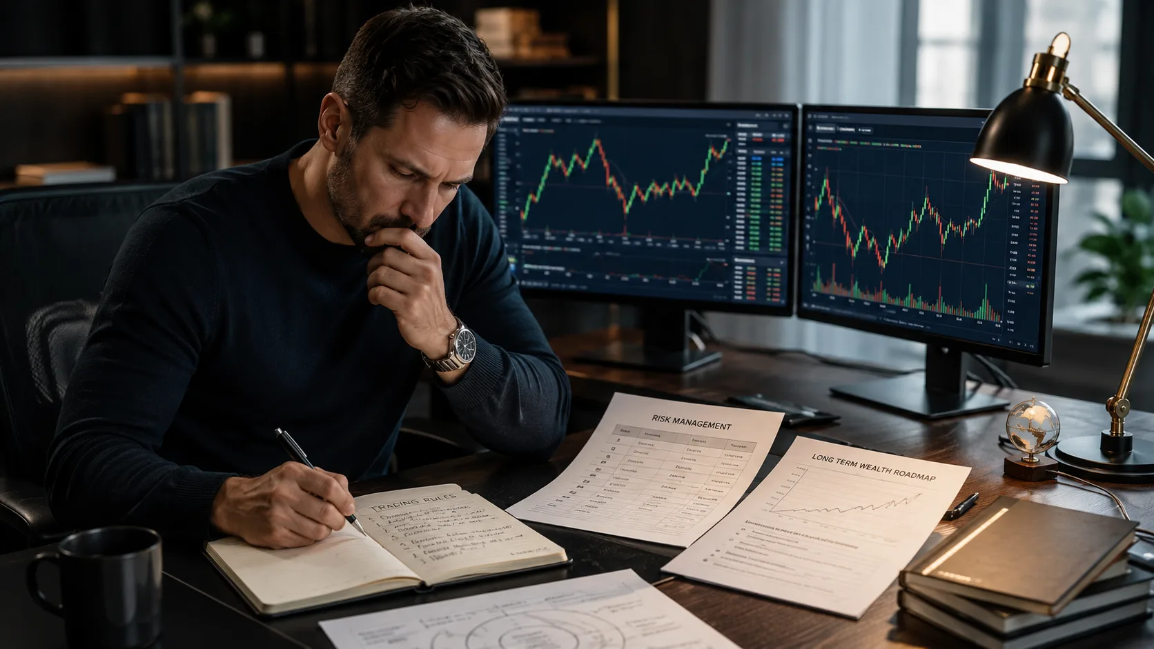Trading discipline as the foundation of long term wealth building
